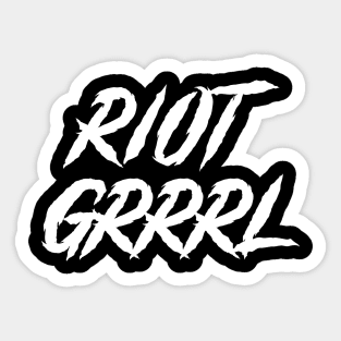 Riot Grrrl Sticker